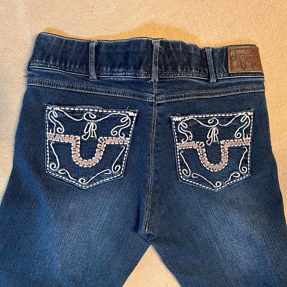 Goode Rider Jean Indigo Knee Patch Breeches